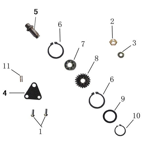 GKD125 IDLER SETUP
