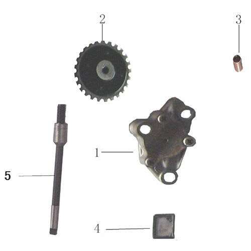 GKD125 OIL PUMP