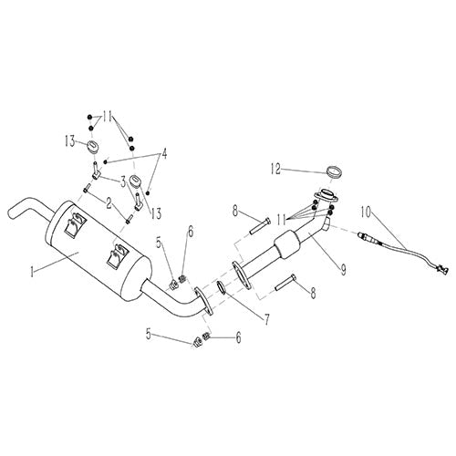 GKD350 Exhaust System