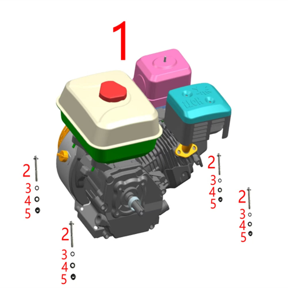 GKS200 Engine Assembly (TL)