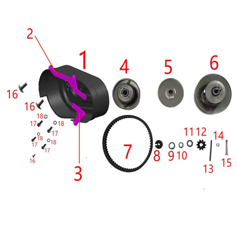 GKS200 Transmission Assembly (TL)