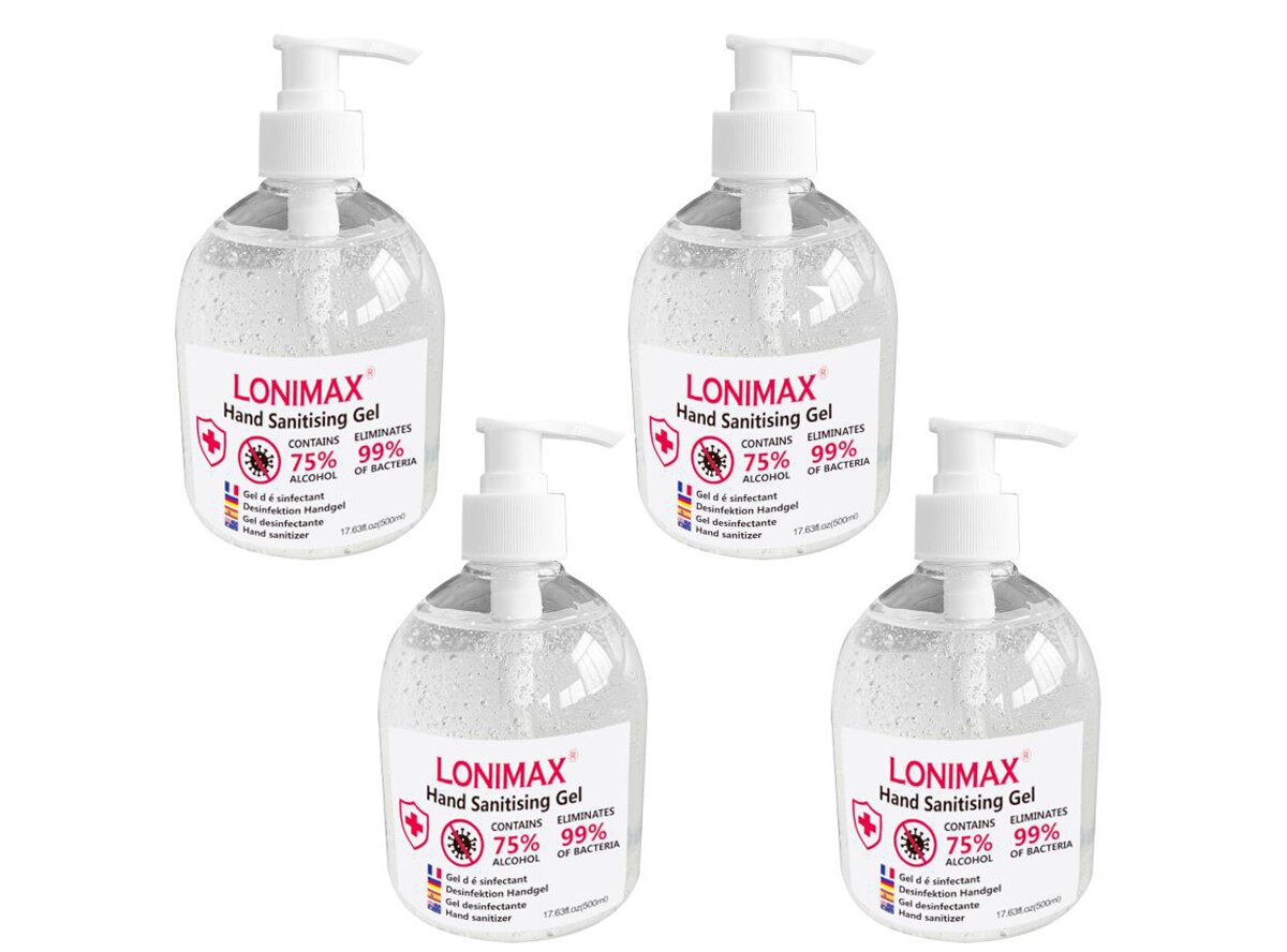 Lonimax Hand Sanitizer-500ML-4 Pack