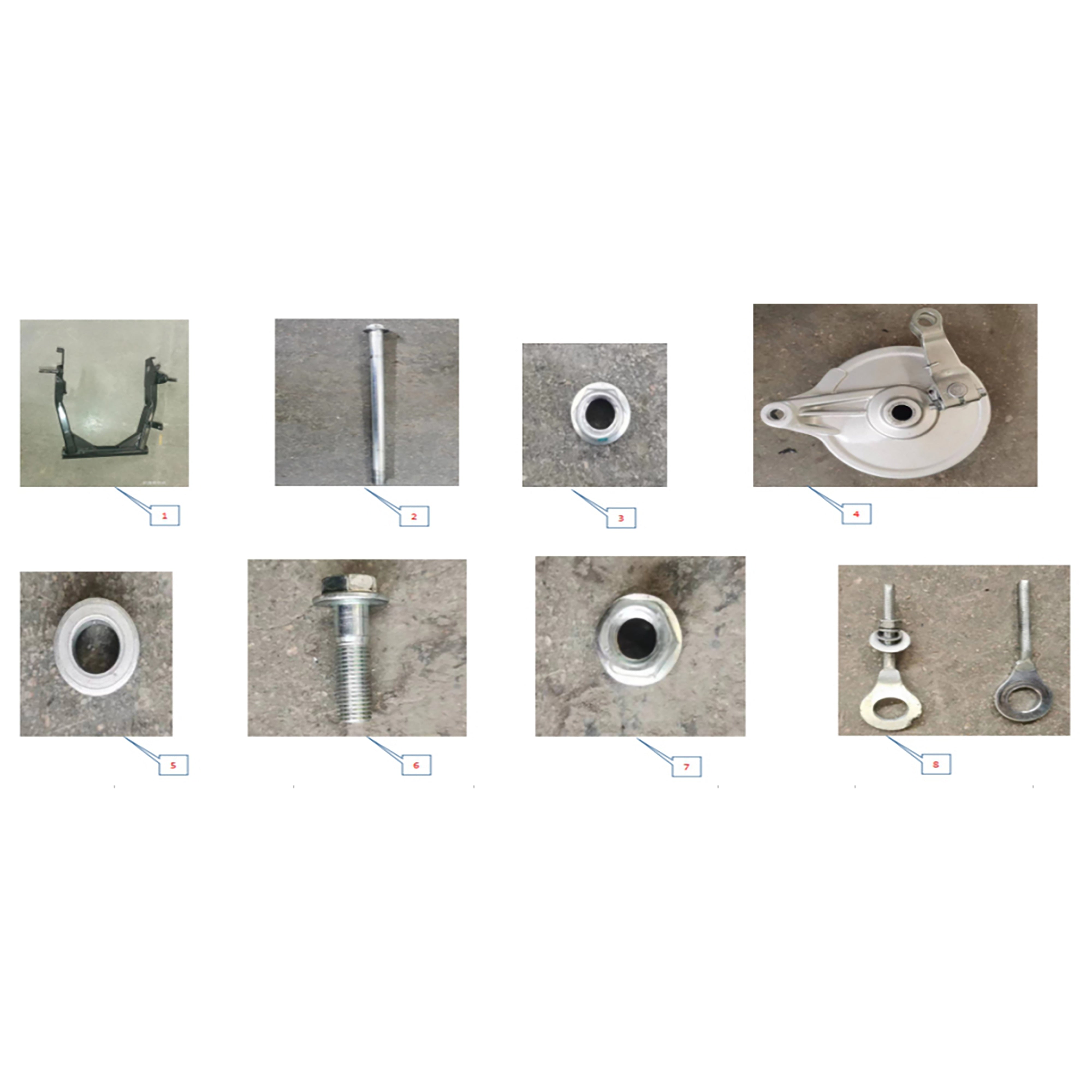 MB 200S Rear Fork and Brake