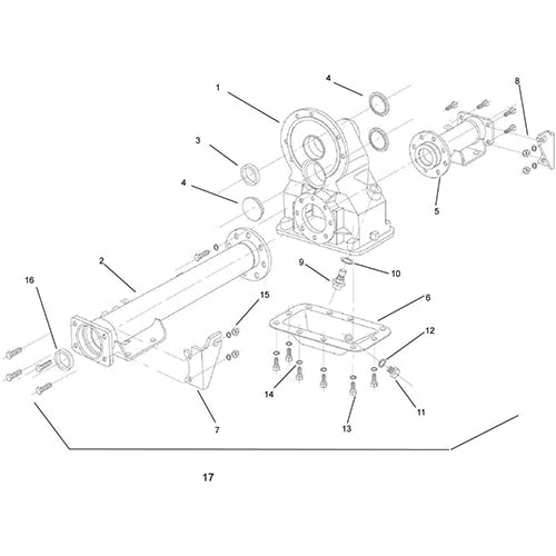 MEV2X Rear axle (hydraulic)