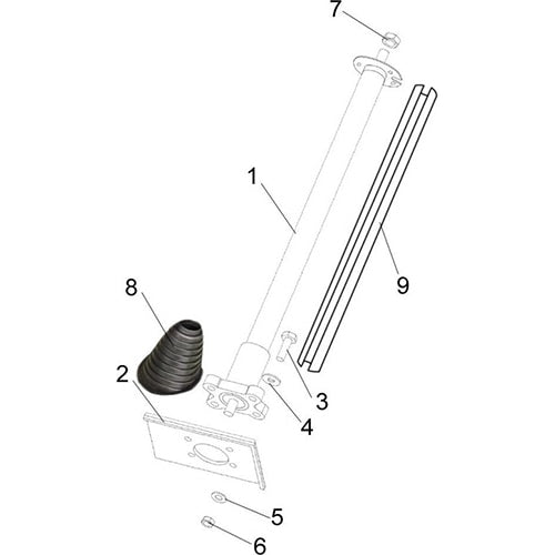 MEV2X Steering Shaft Assembly