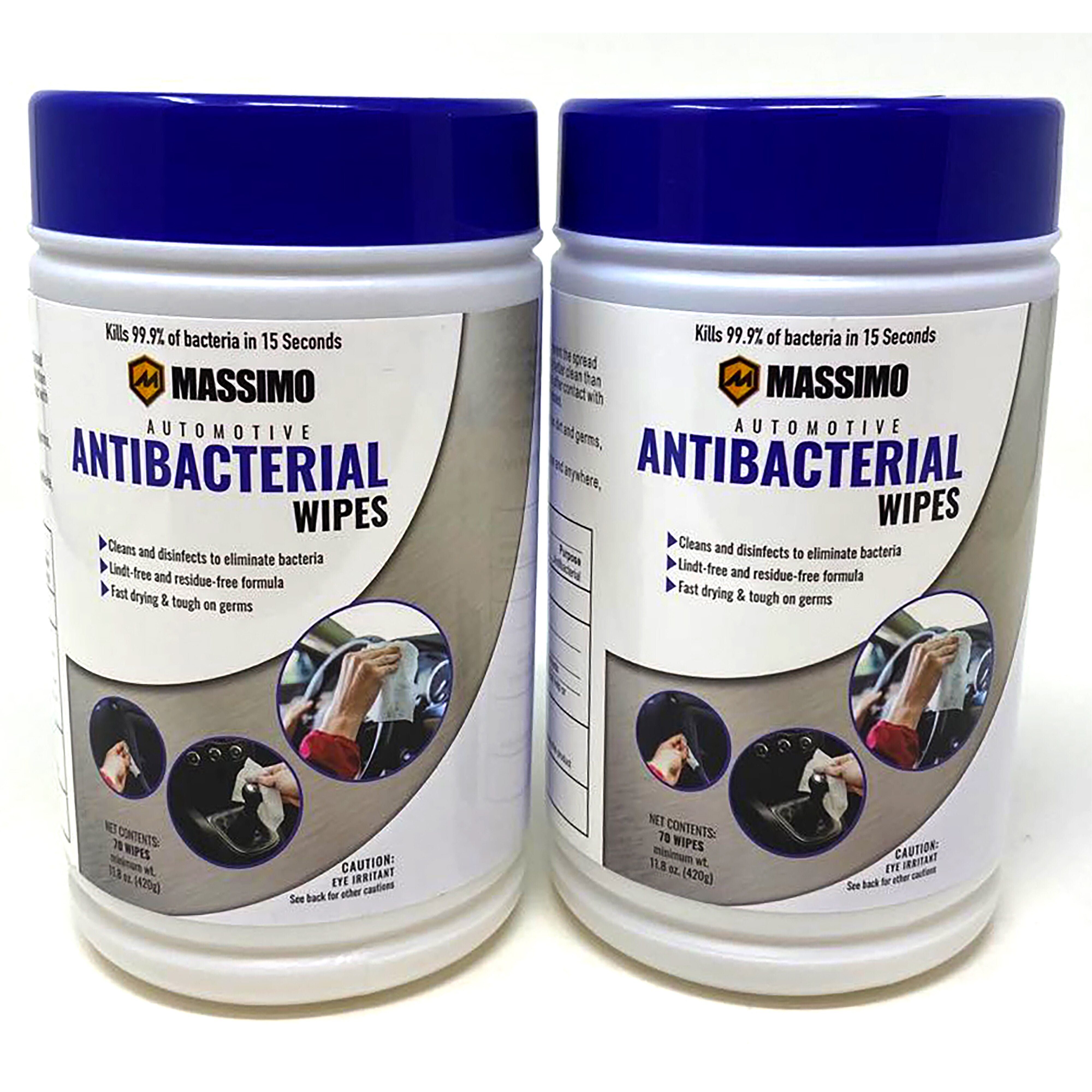 Massimo Antibacterial Cleaning Wipes-2 Pk - 140 Count