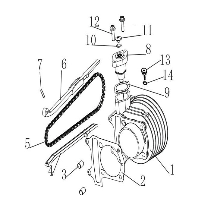 MSA 150 CYLINDER COMP