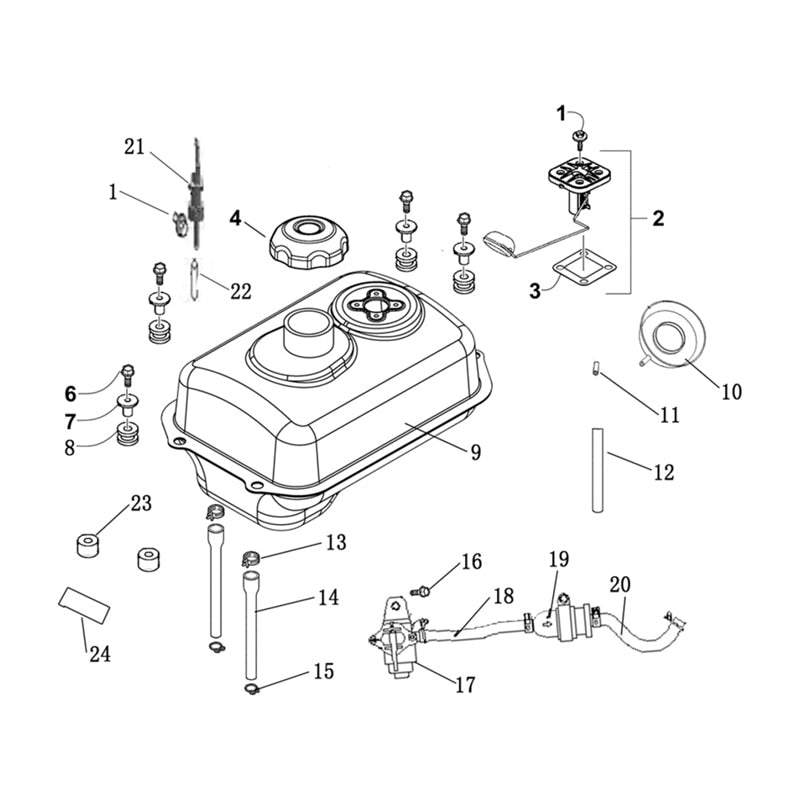 MSA 150 FUEL TANK (EPA)