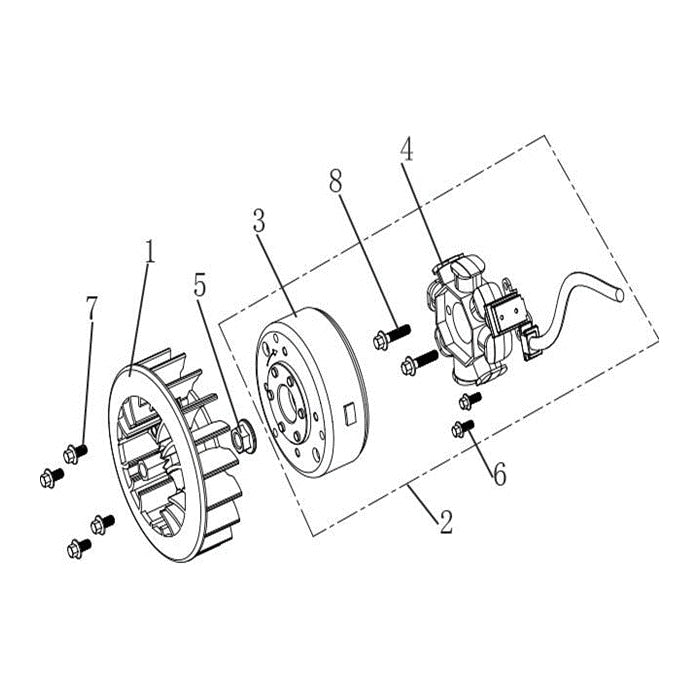 MSA 150 GENERATOR ASSY