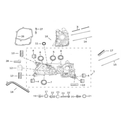 MSA 210 CRANKCASE COMP 1