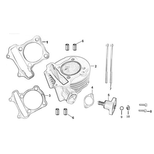 MSA 210 CYLINDER COMP