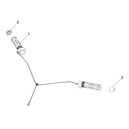 MSA 210 ELECTRIC HEATING GRIP(OPTIONS)