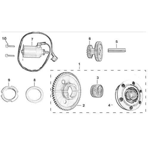 MSA 210 ELECTRIC STARTER