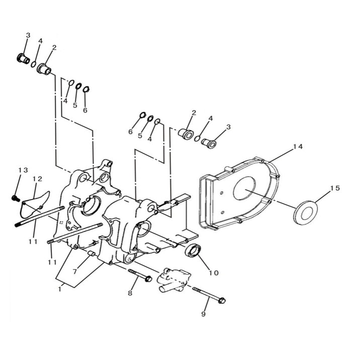MSA 400 CRANKCASE