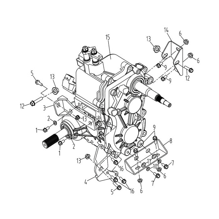 MSA 400 SUPPORT BRACKET
