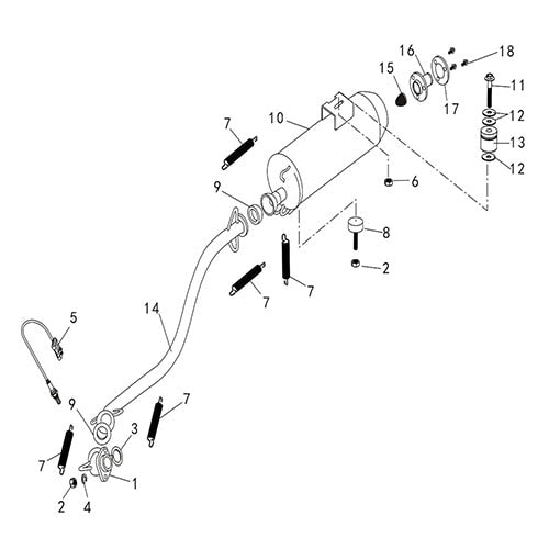 MSA 450 E09 EXHAUST (EFI USA)