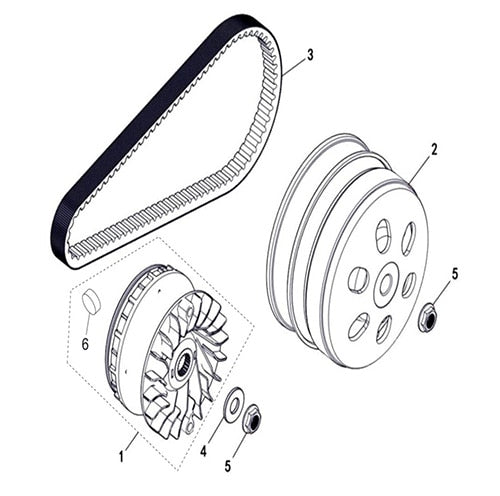 MSA 450 E14 CLUTCH