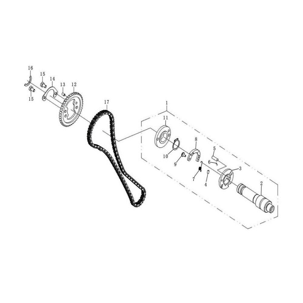 MSA 550 CAMSHAFT