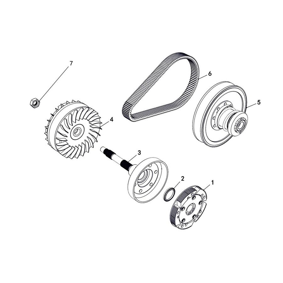 MSA 550 CLUTCH