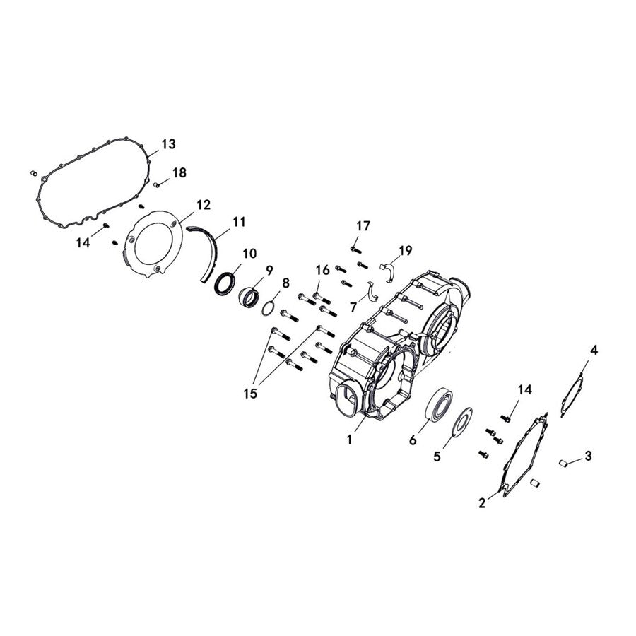 MSA 550 CVT HOUSING