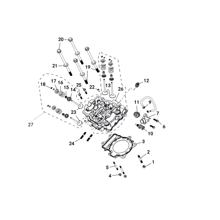 MSA 550 CYLINDER HEAD