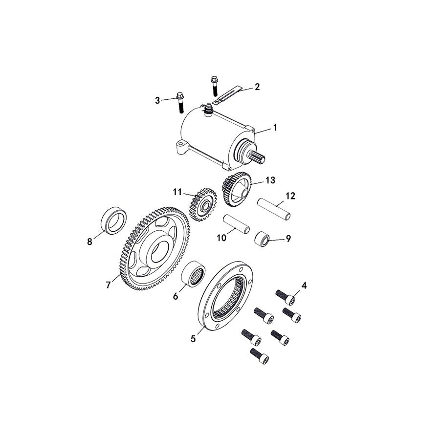 MSA 550 ELECTRIC STARTER