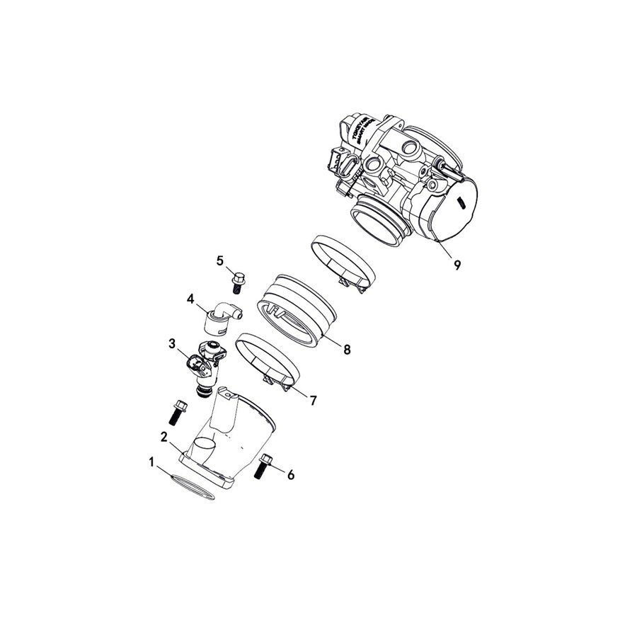 MSA 550 FUEL INJECTION ASSY