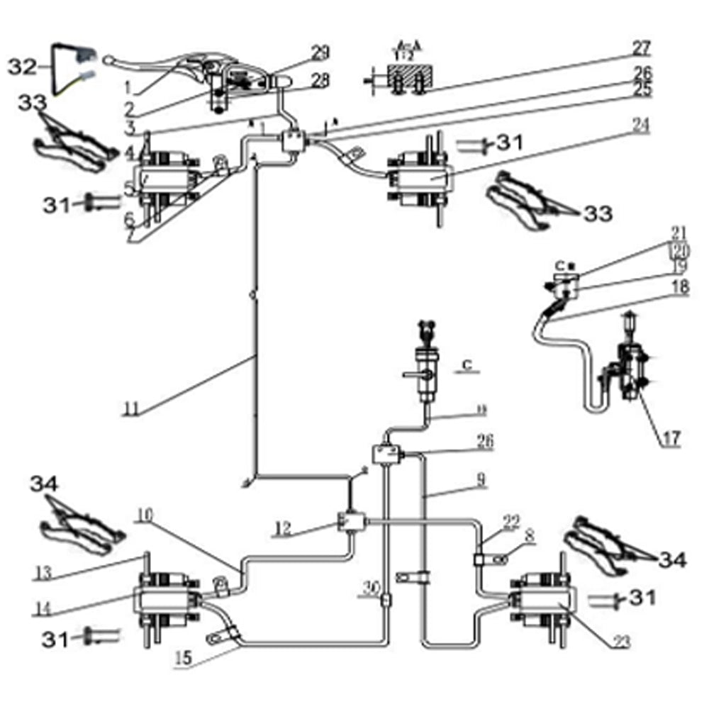 MSA 560 BRAKING SYSTEM
