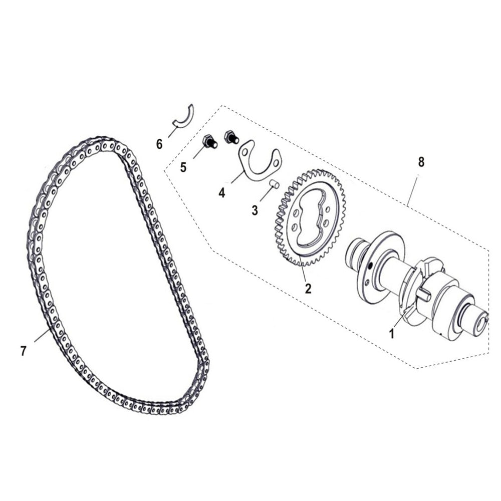 MSA 560 Camshaft
