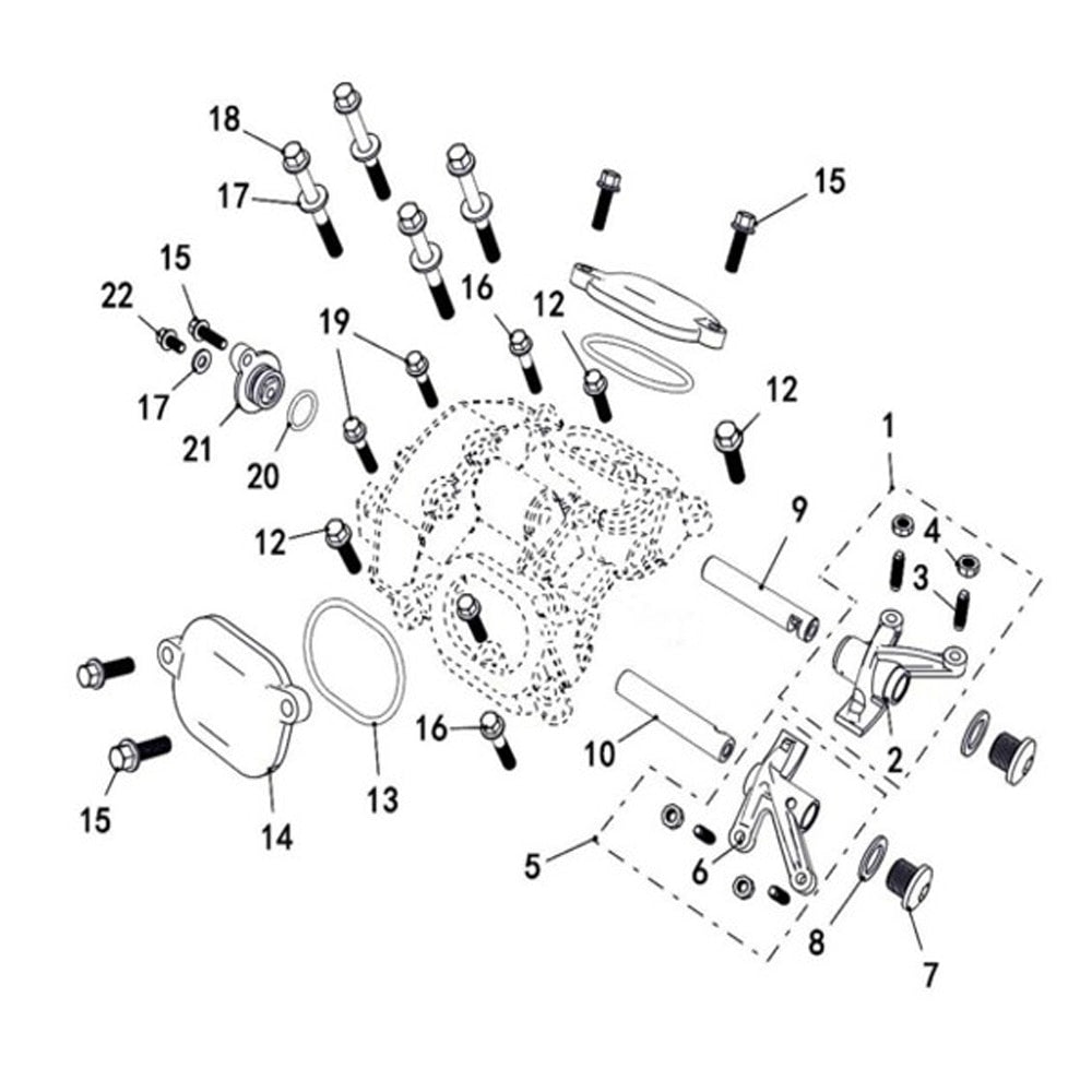 MSA 560 Cylinder Head Cover