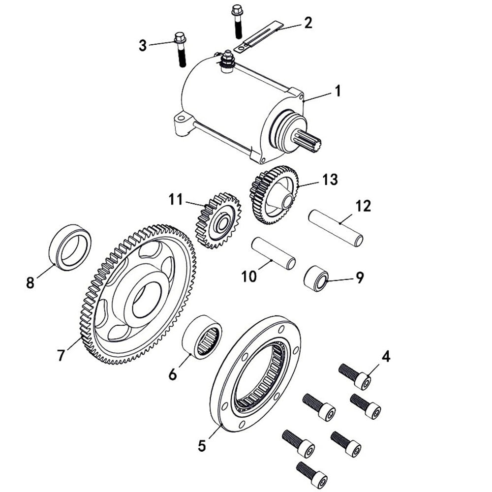 MSA 560 Electric Starter