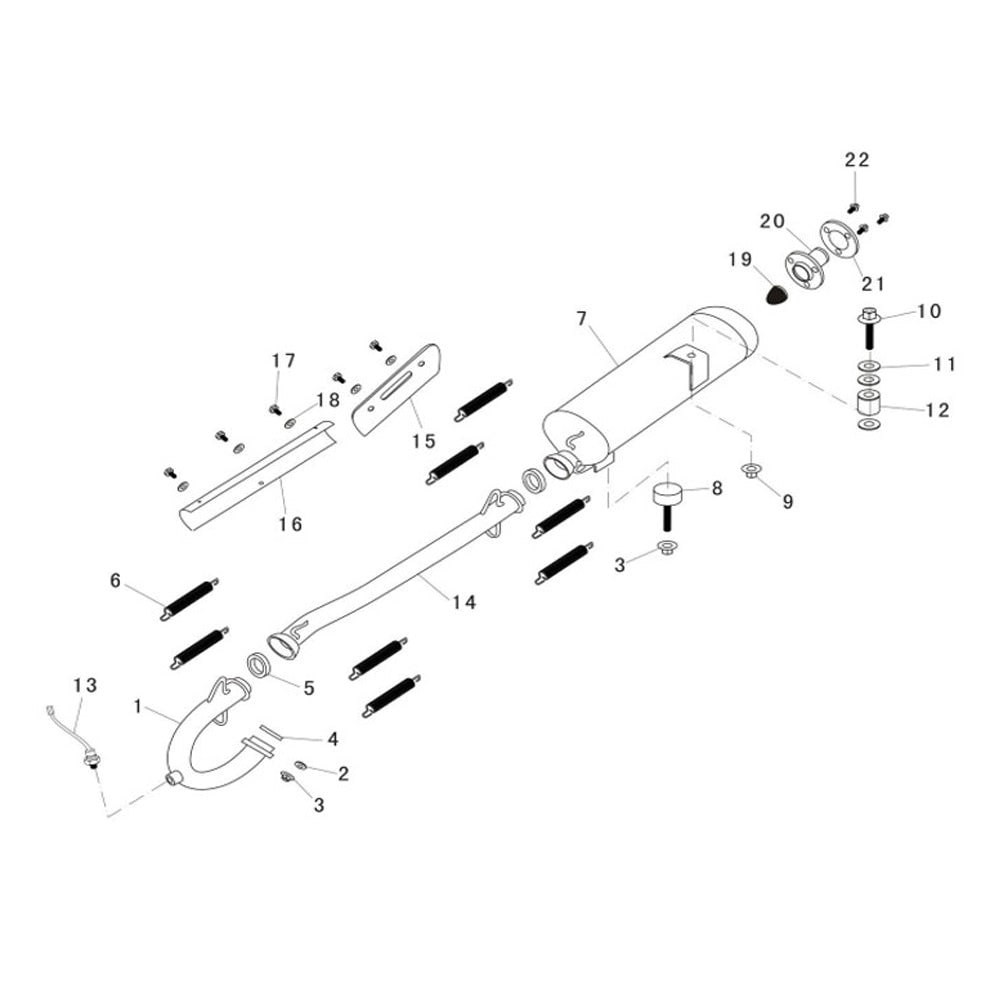 MSA 560 Exhaust