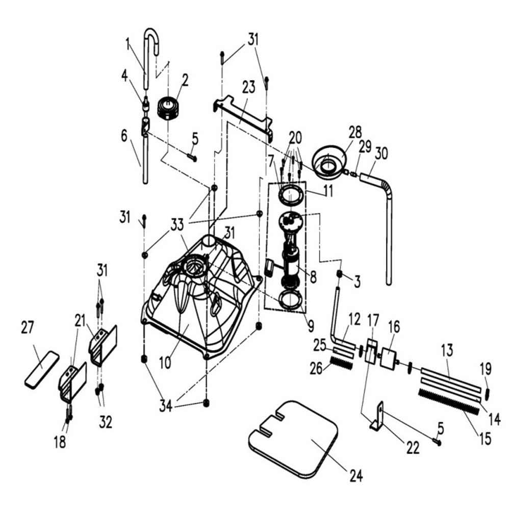 MSA 560 FUEL TANK (FOR 2018)