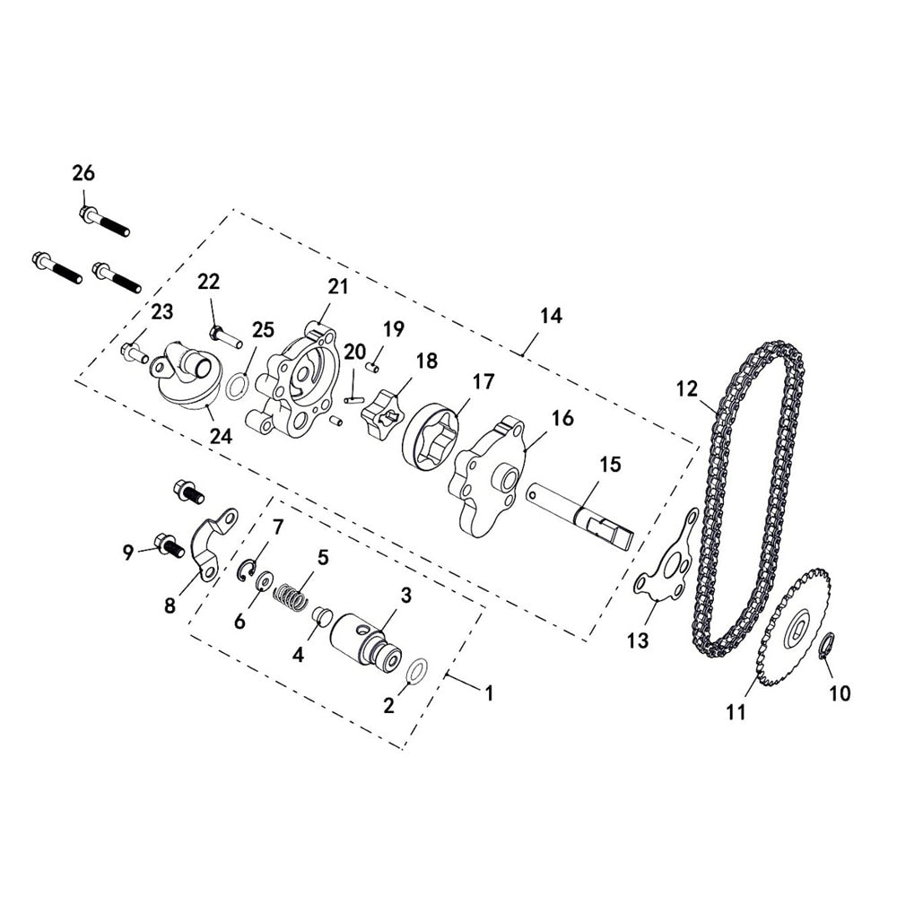MSA 560 Oil Pump