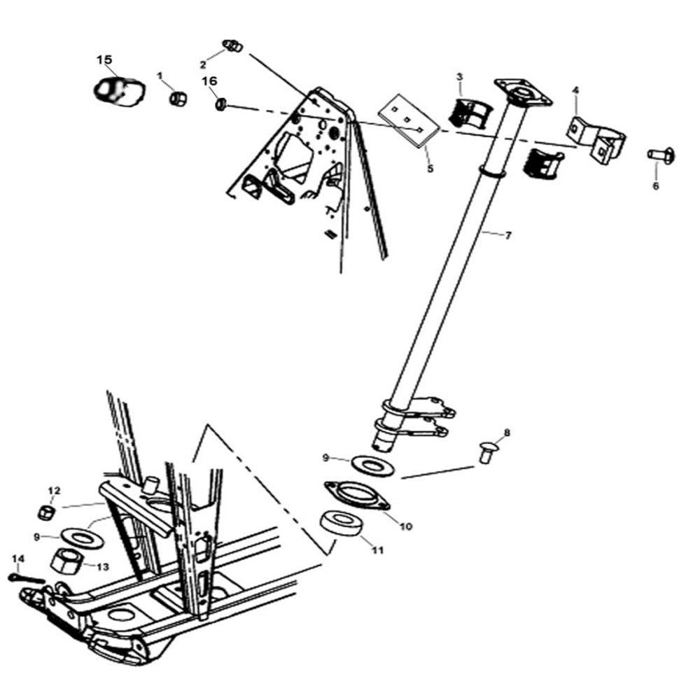 MSA 560 STEERING COLUMN