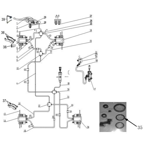MSA 750 BRAKING SYSTEM