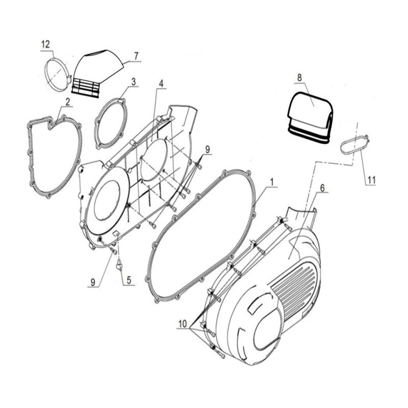MSA 750 CVT COVER