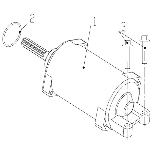 MSA 750 STARTING MOTOR