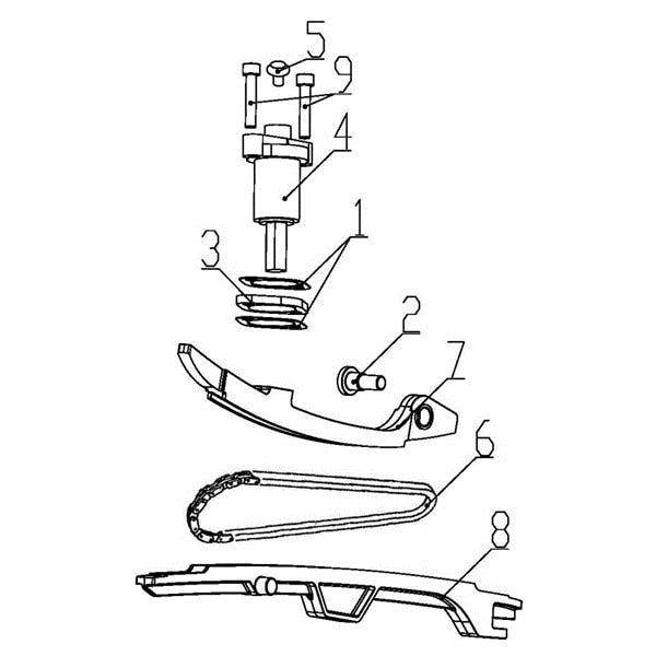 MSA 750 TIMING CHAIN