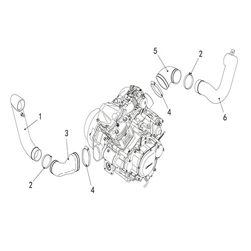 MSA 760 CVT AIR SHROUD