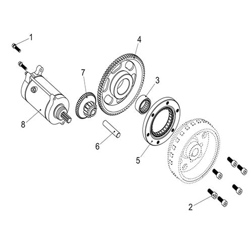 MSA 760 ELECTRIC STARTER