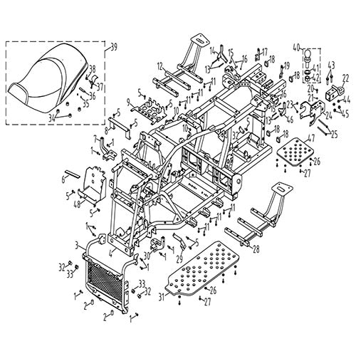 MSA 760 FRAME MOUNTING ASSEMBLY