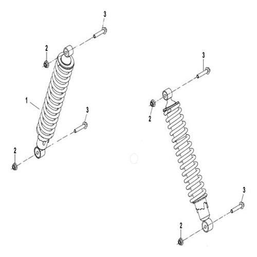 MSA 760 Shock Absorber Assy 1