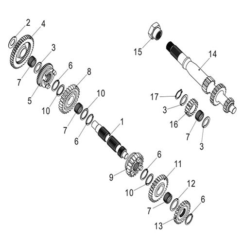 MSA 760 TRANSMISSIO I