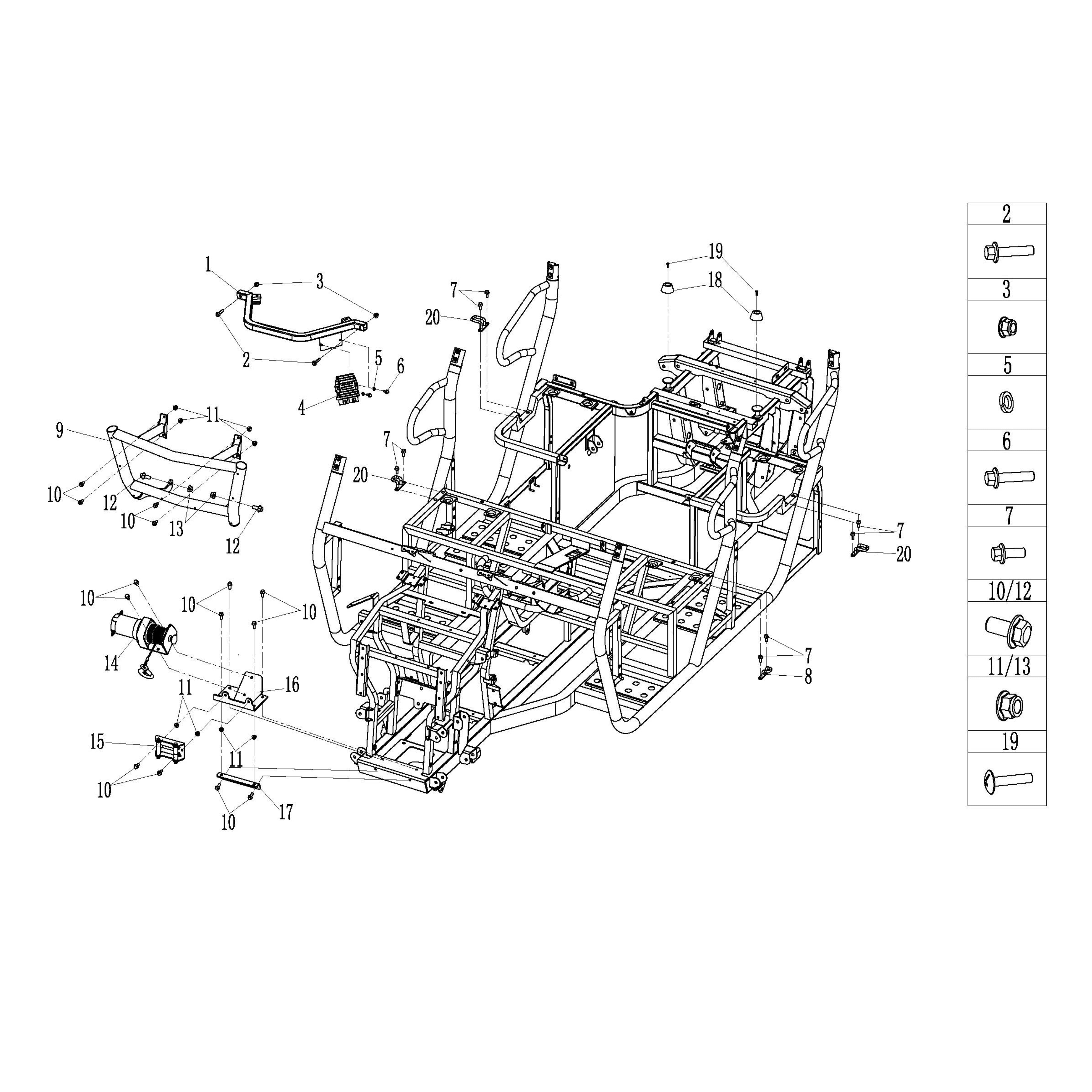MSU850-5 - Frame and Accessories II