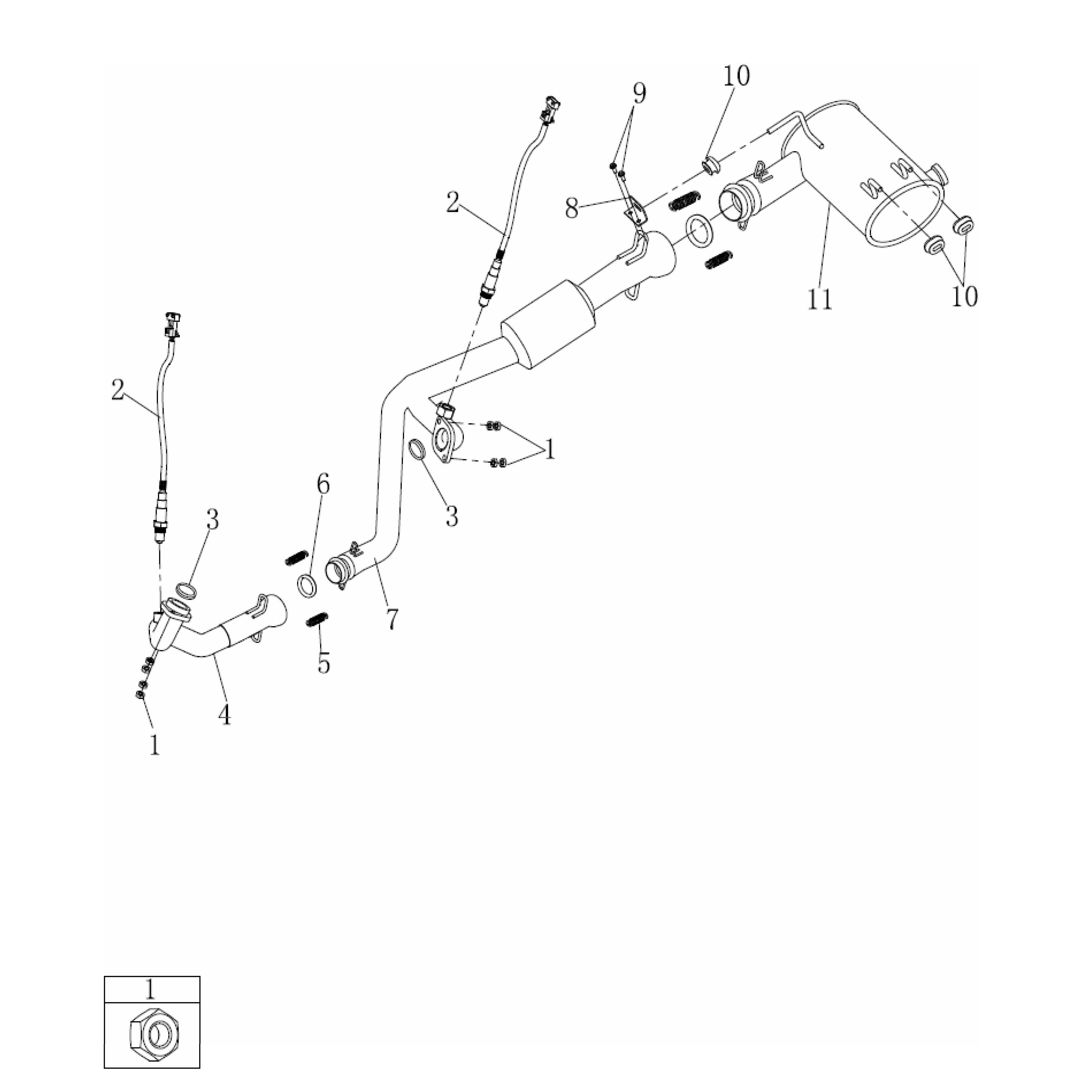 MSU850 Exhaust System