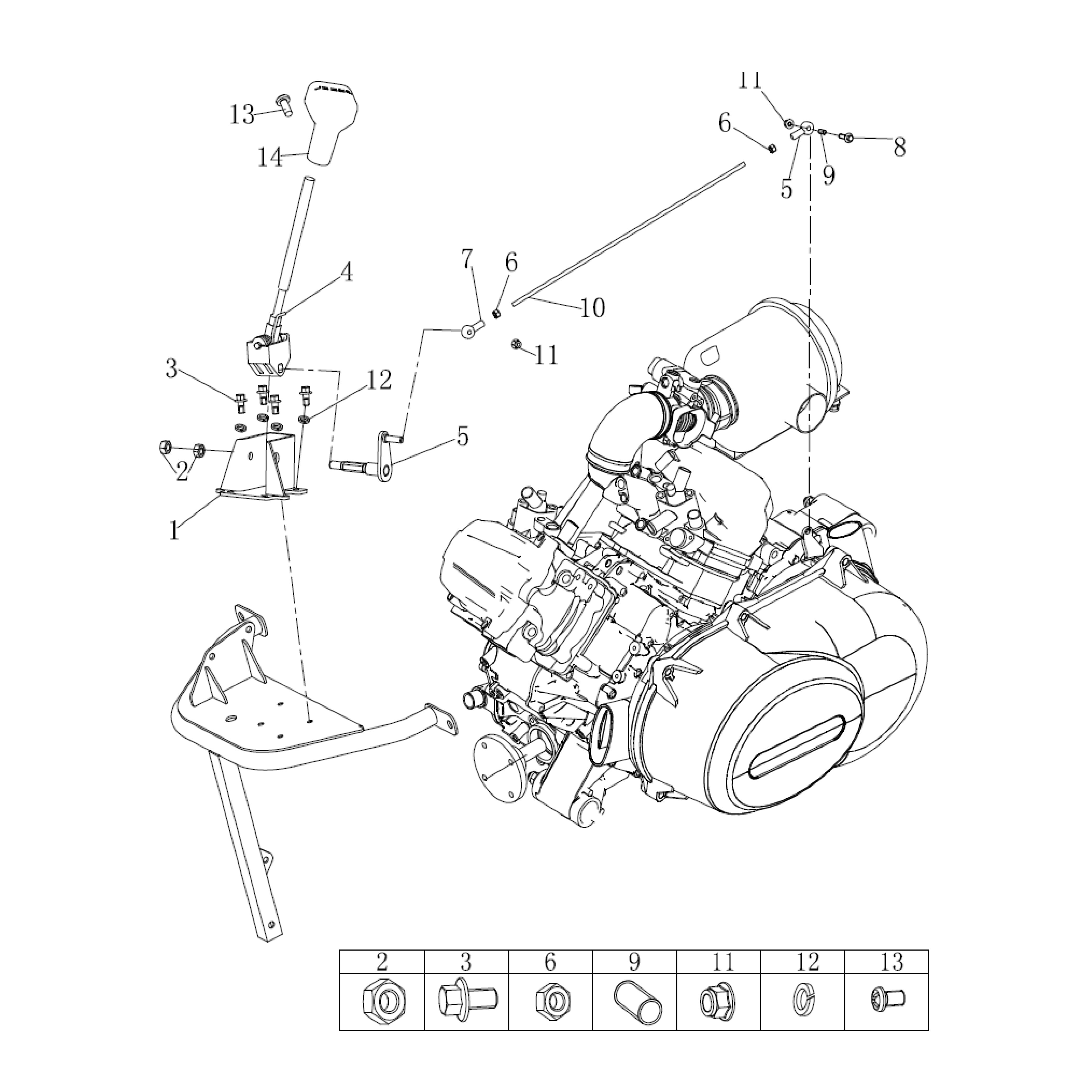 MSU850 Gear Control System