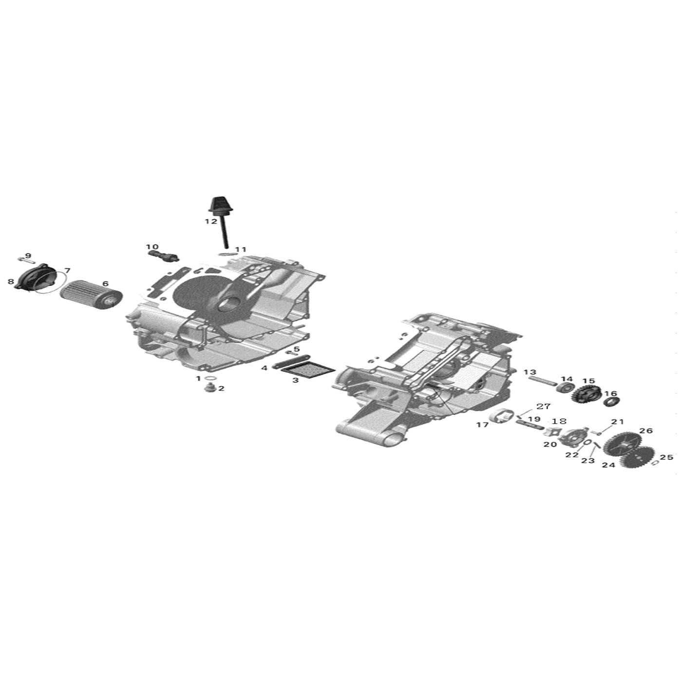 MSU 800-5 ENGINE LUBRIFICATION