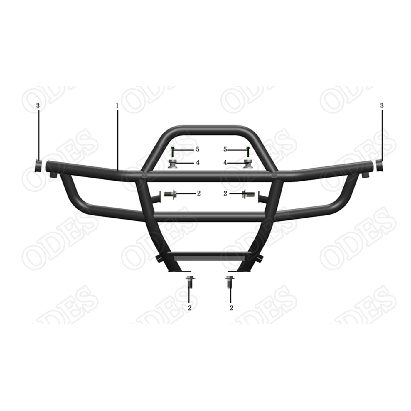 MSU 800 FRONT BUMPER