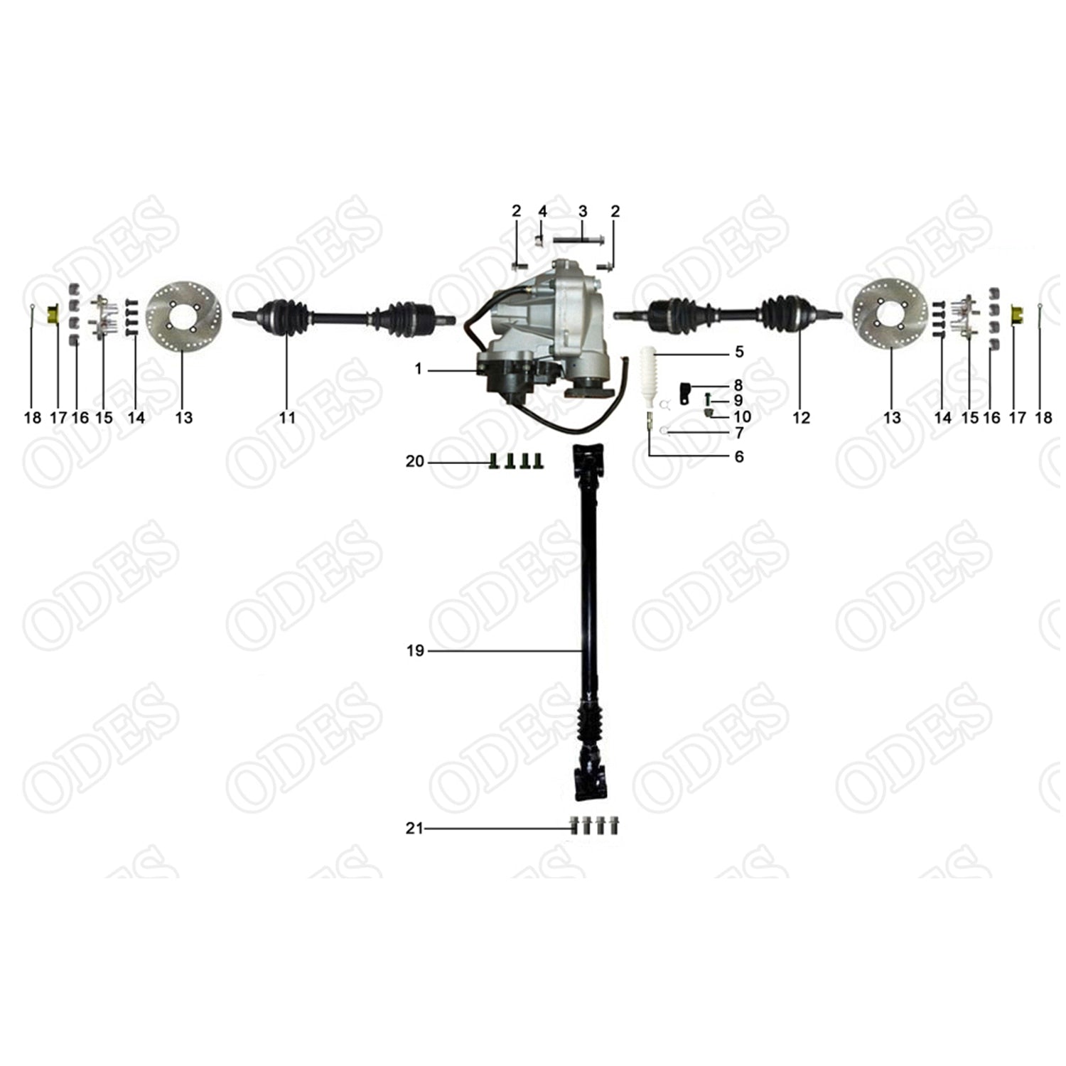 MSU 800 FRONT DRIVE SYSTEM